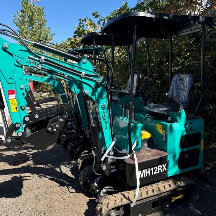 New CFG Industrial Co Mini Excavator Model MH12RX