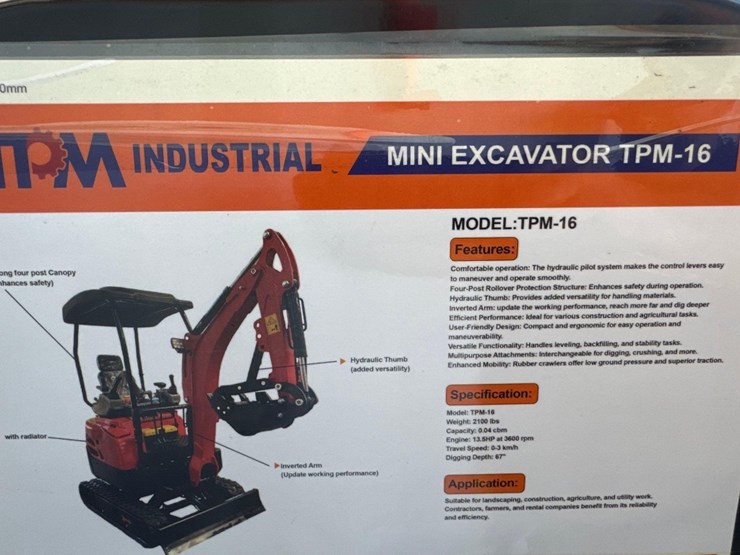 new-tpm-industrial-co-mini-excavator-model-tpm-16-image-3