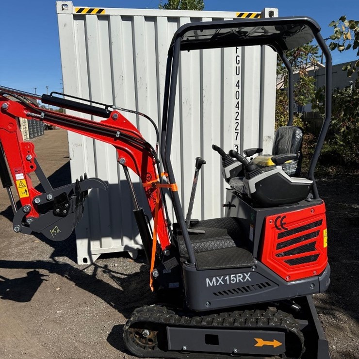New CFG Industrial Co Mini Excavator Model MX15RX