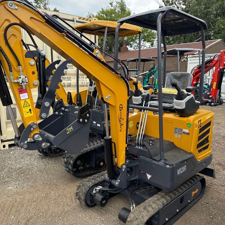New CFG Industrial Co Mini Excavator Model MX20R
