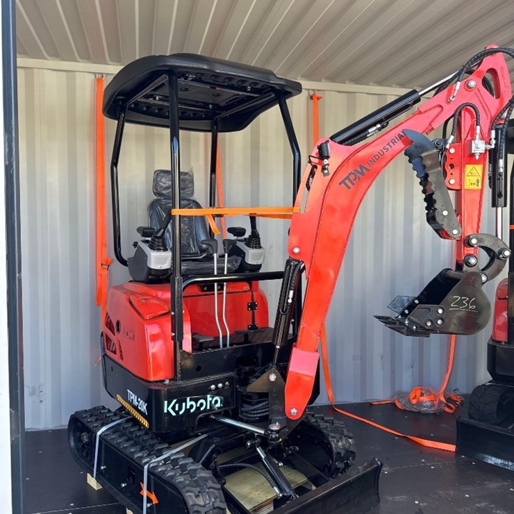 New TPM Industrial Co Mini DIESEL Excavator Model TPM-20K