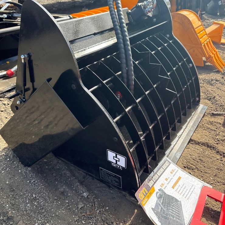 New GiYi Co Mini Stand-On Skidloader Mortar/Concrete Mixer Model GY-JBD