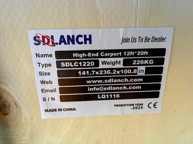 new-sd-lanche-co-12ft-x-20ft-carport-type-sdlc1220-image-2