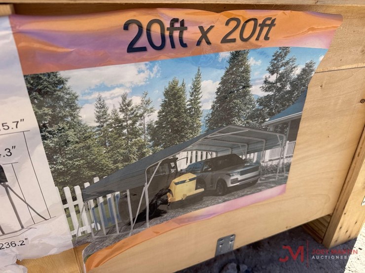 new-sdlanch20'-x-20'-high-end-metal-carport-kit-image-1