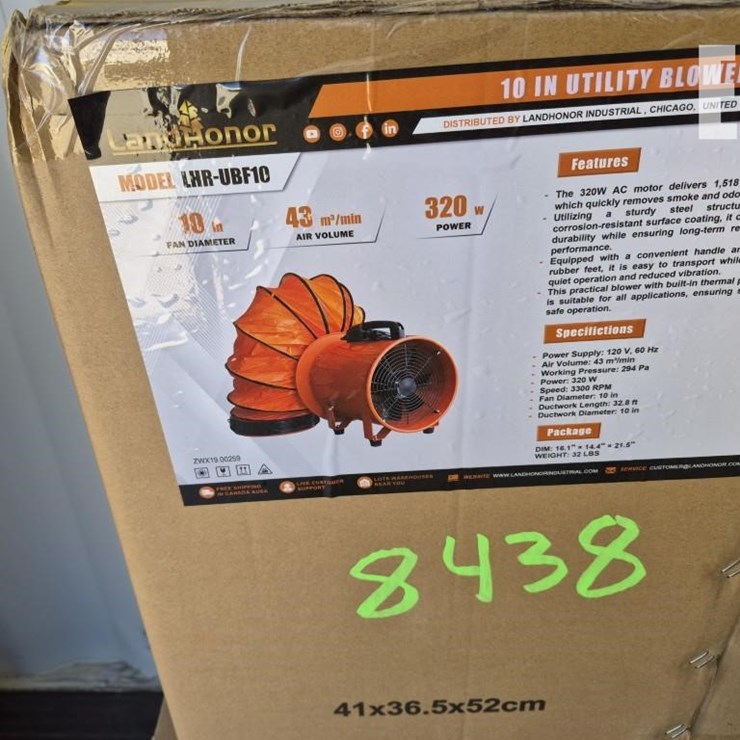 LANDHONOR UTILITY BLOWER FAN