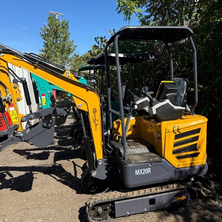 New CFG Industrial Co Mini Excavator Model MX20R
