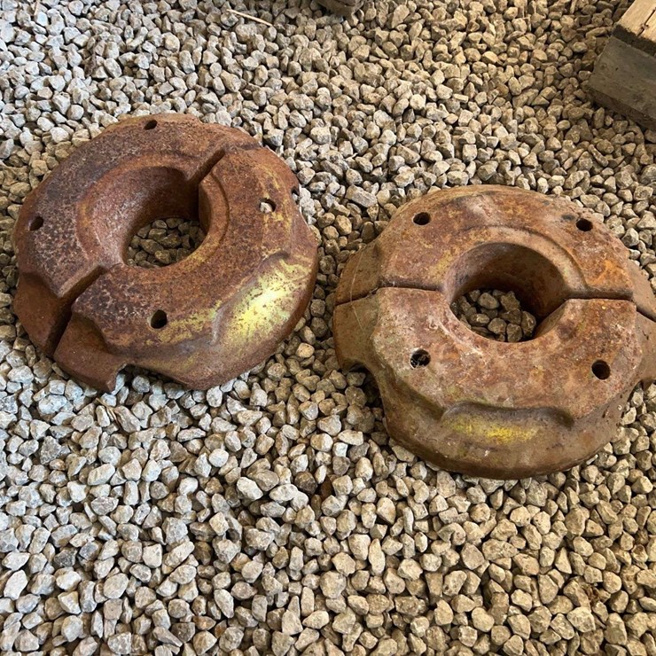 (2) John Deere Wheel Weights