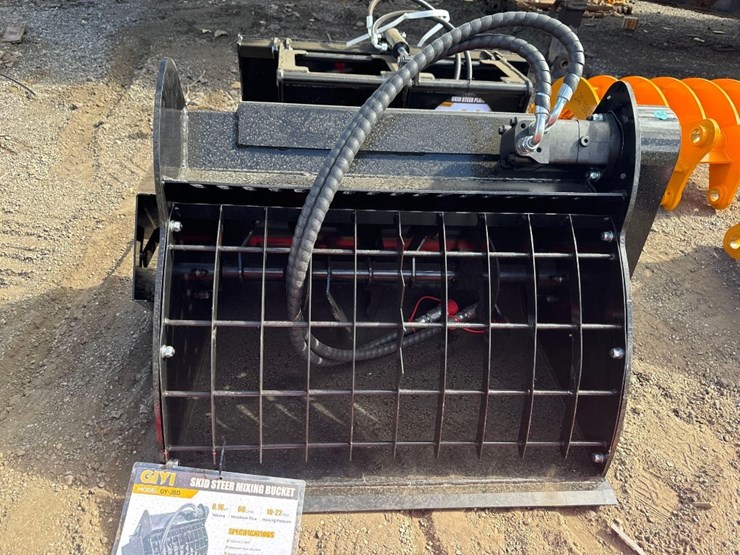 new-giyi-co-mini-stand-on-skidloader-mortar/concrete-mixer-model-gy-jbd-image-4