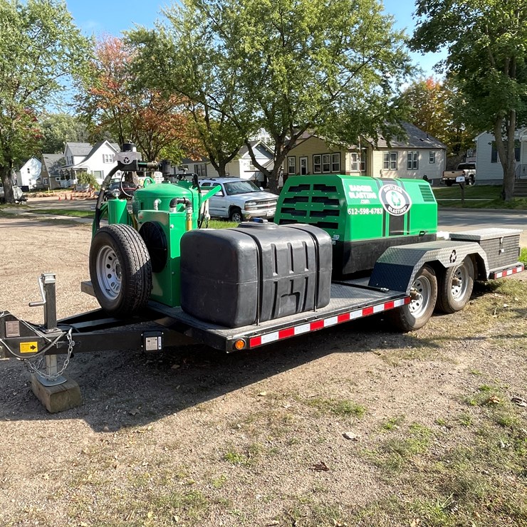 #4303 • 2023 MMLJ DB500 MXL Dustless Blasting Trailer (NO TITLE)