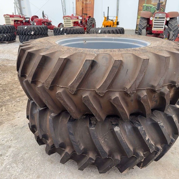 New Firestone 20.8–38 tires