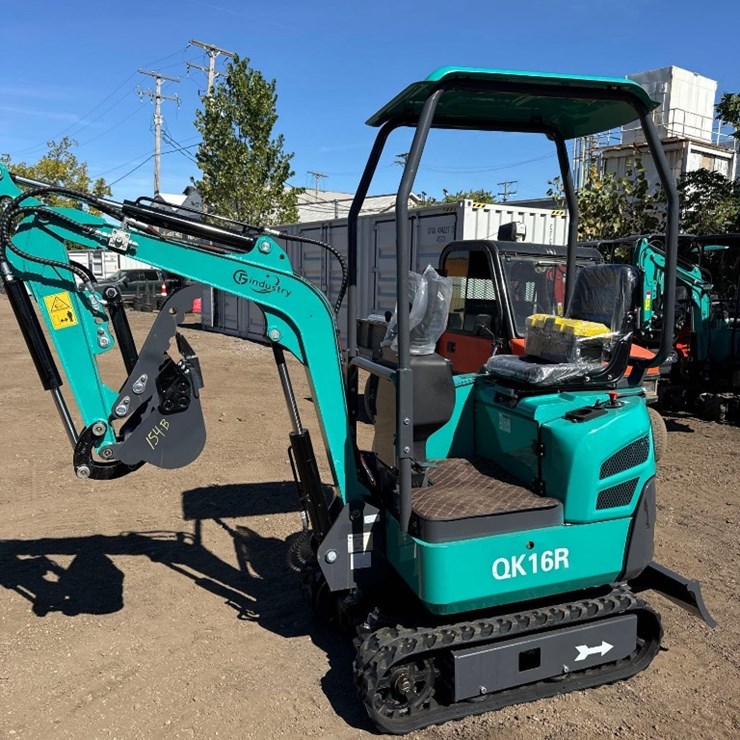 New CFG Industrial Co Mini Excavator Model QK16R