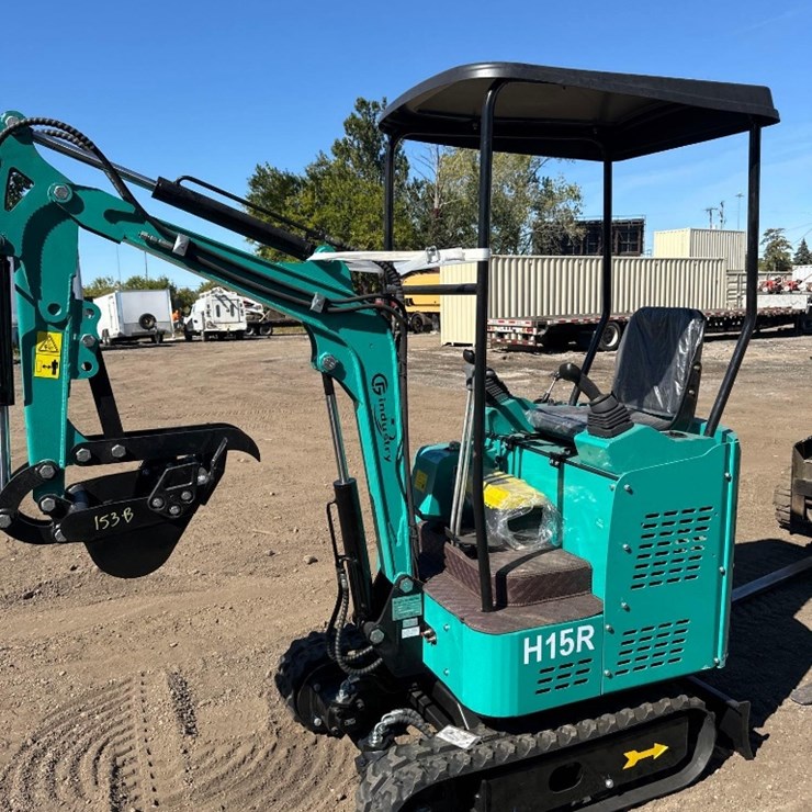New CFG Industrial Co Mini Excavator Model H15R