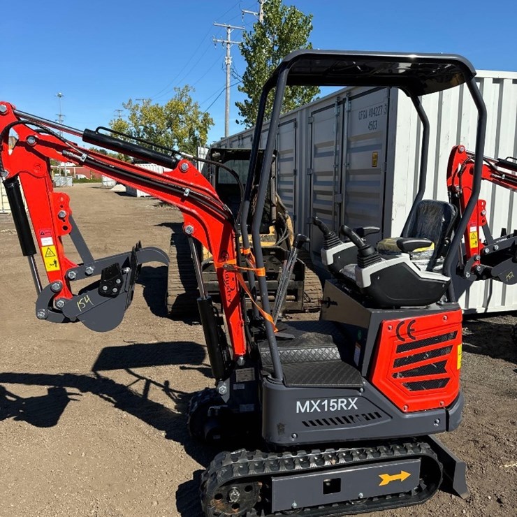 New CFG Industrial Co Mini Excavator Model MX15RX