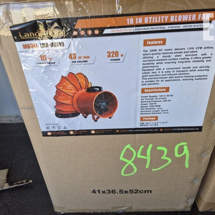 LANDHONOR UTILITY BLOWER FAN