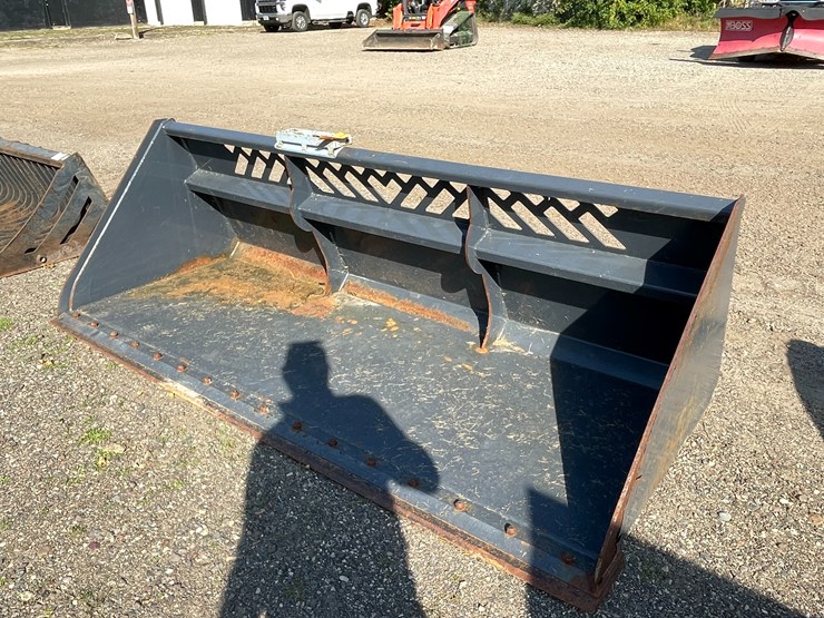#4305-•-virnig-96"-skid-steer-mount-snow-bucket-image-2