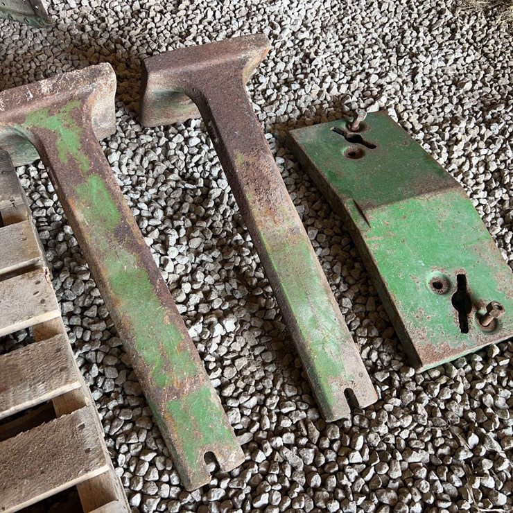 (3) John Deere Weights