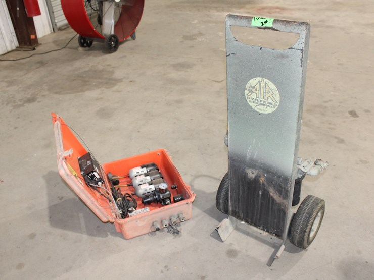 #1046-•-air-systems-breather-box-with-cart-image-1