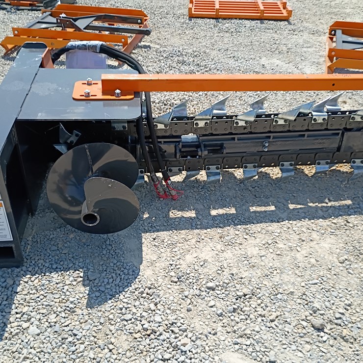 #L39-061 • Wolverine Trencher Skid Steer Attachment