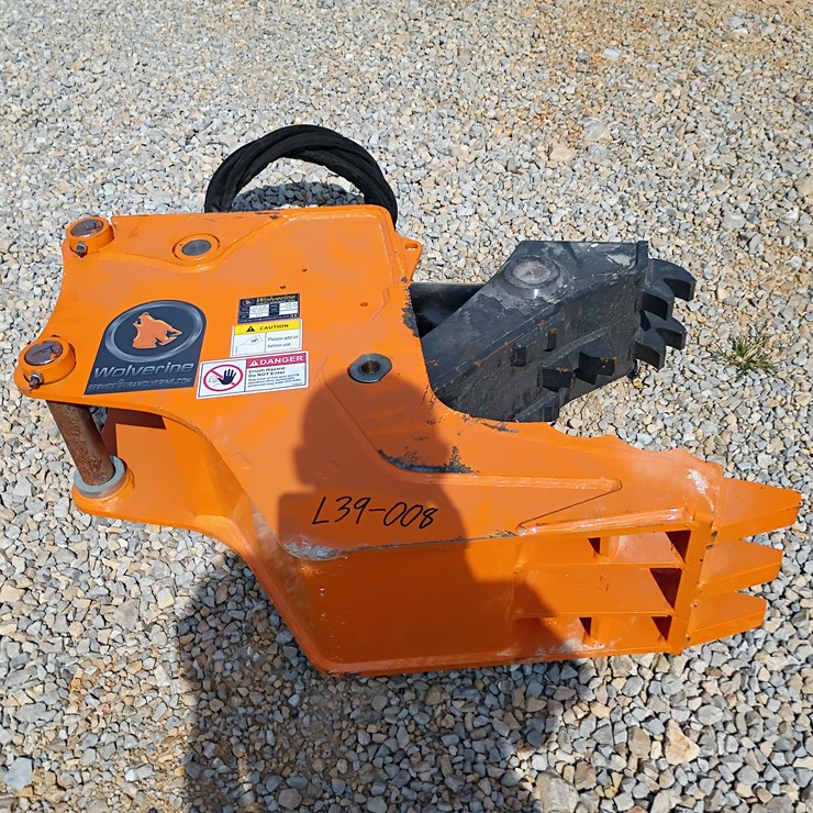 #L39-008 • Wolverine Hydraulic Clamp Excavator Attachment (8T)