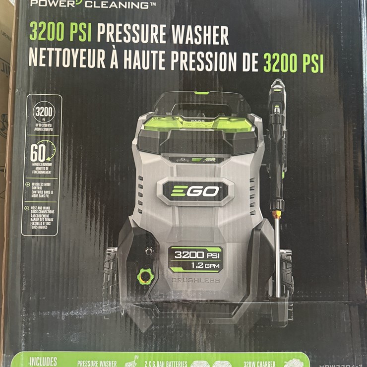 #1084 • Ego 3200 psi Pressure Washer