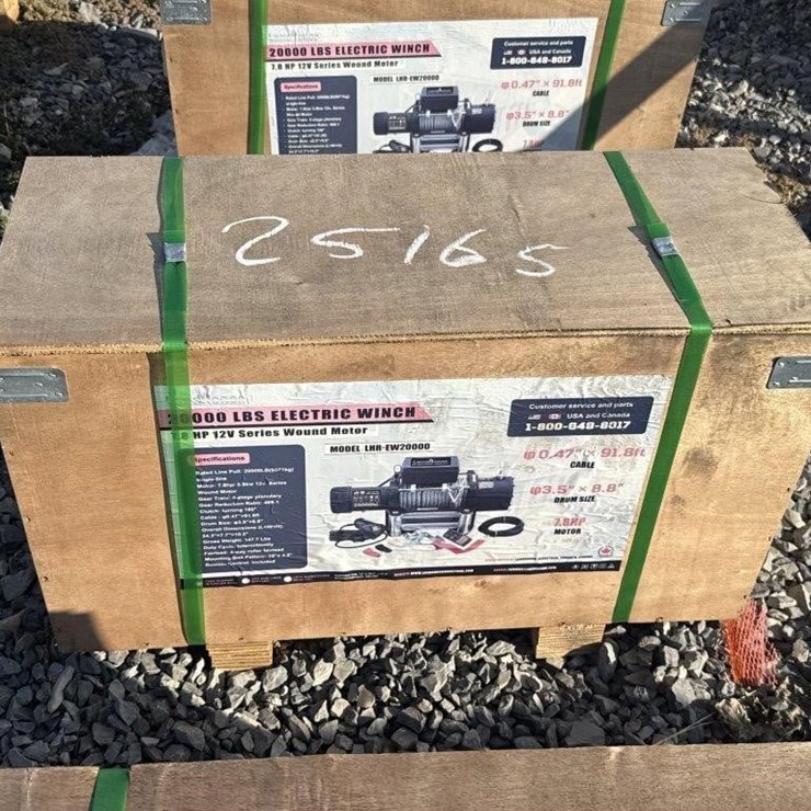 LandHonor 2000 LBS electric winch