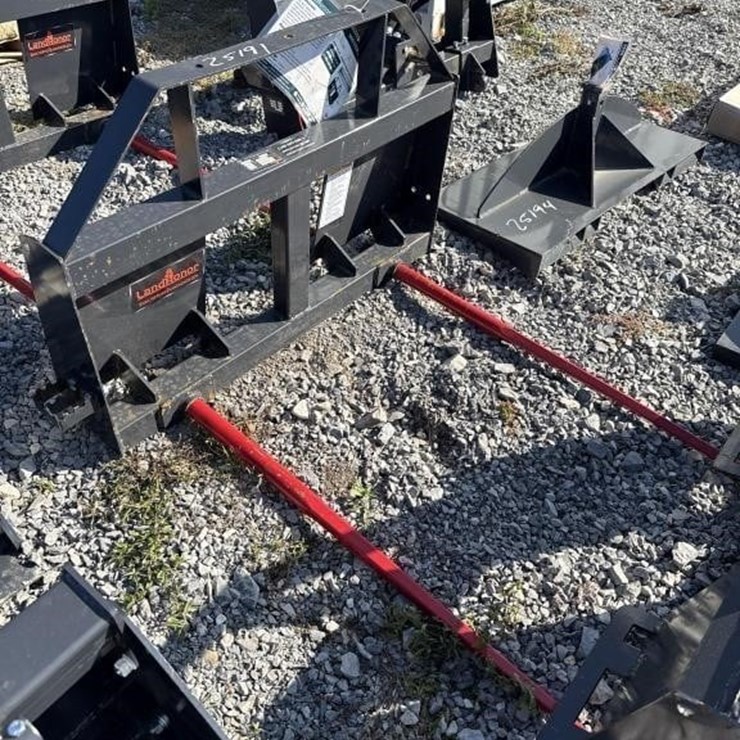 LandHonor skid steer bale spears