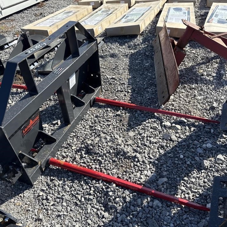LandHonor skid steer bale spears
