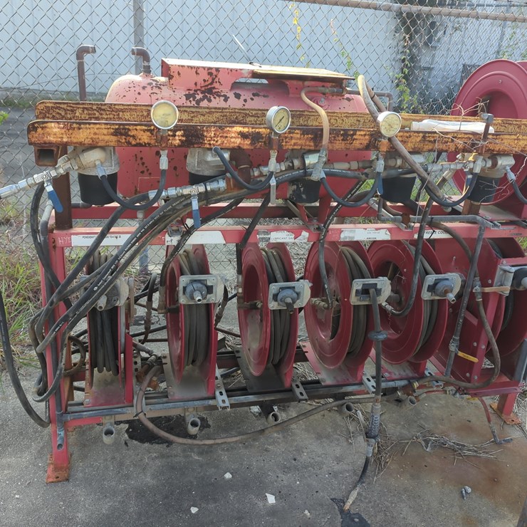HOSE REEL BANK SUPPORT EQUIPMENT