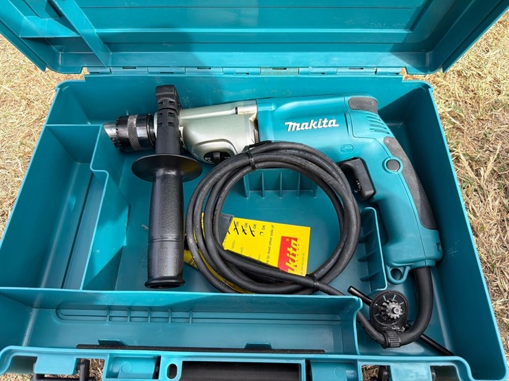 makita-2-speed-hammer-drill--hp2050--1-yr-factory-warranty--recon-new-support-equipment-image-1
