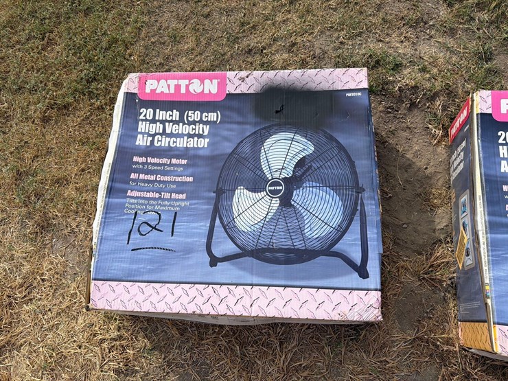 new-20"-high-velocity-fan---3-speed-,-adjustable-head-new-support-equipment-image-1