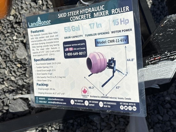 landhonor-skid-steer-hydraulic-concrete-mixer,-image-3