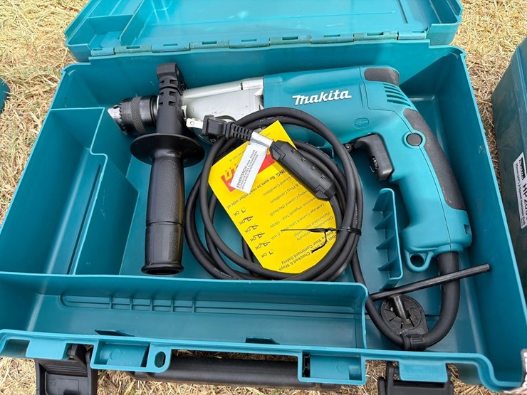 makita-2-speed-hammer-drill--hp2050--1-yr-factory-warranty--recon-new-support-equipment-image-1