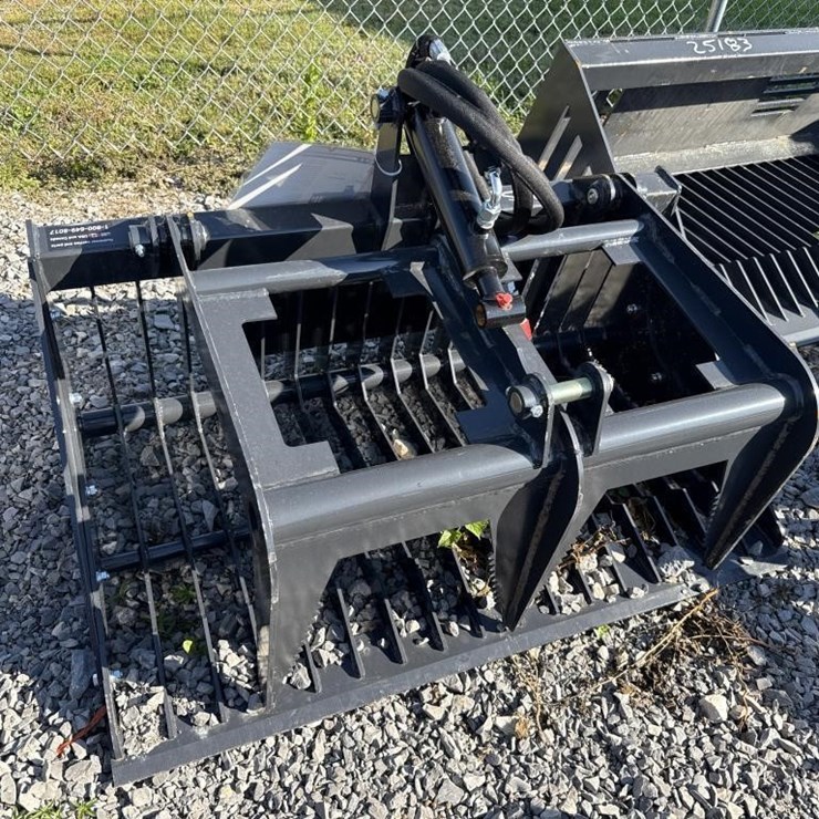 LandHonor mini skid steer rock grapple