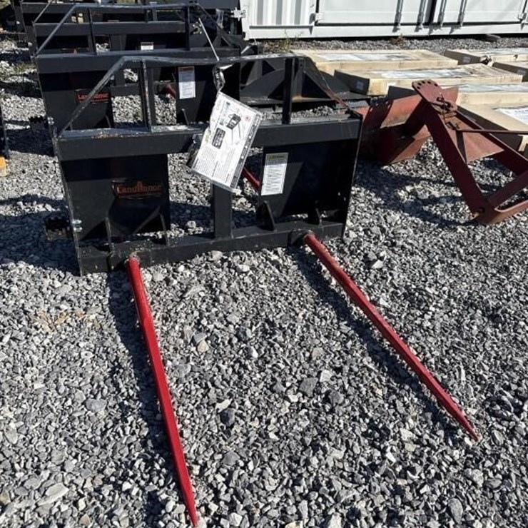 LandHonor skid steer bale spears