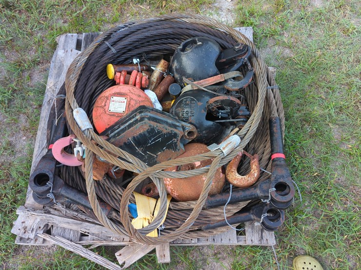 pallet-of-of-cable-&-slings-support-equipment-image-2