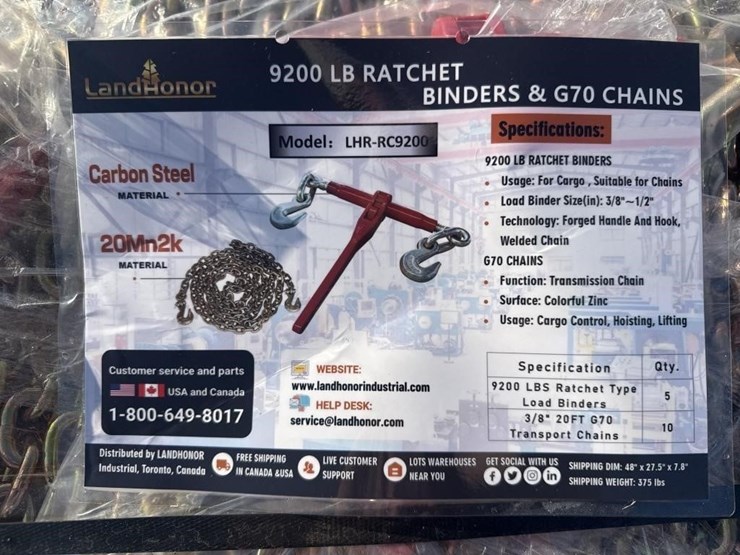 landhonor-3/8"-chain-&-binders-image-2