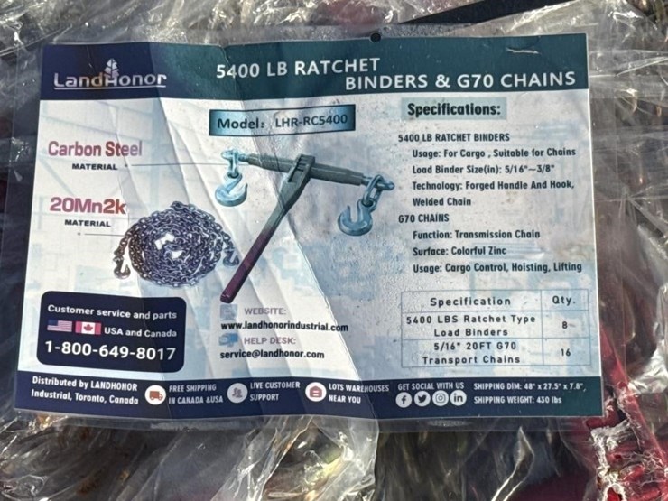 landhonor-5-1/6"-chains-and-binders-image-2