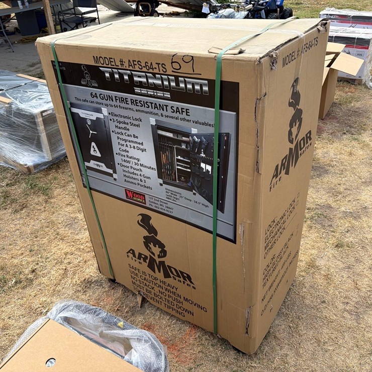 Armor TITANIUM * Series 64 Gun Safe Fire Safe,