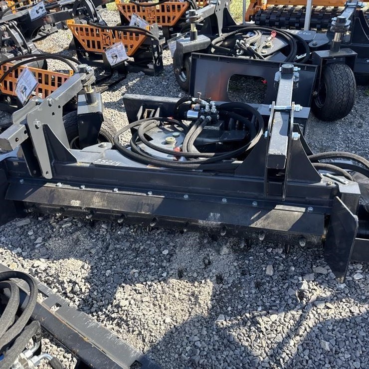 LandHonor 72 inch skid steer power rake
