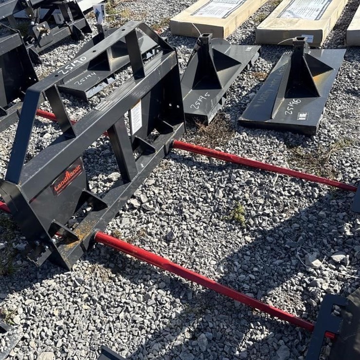 LandHonor skid steer bale spears