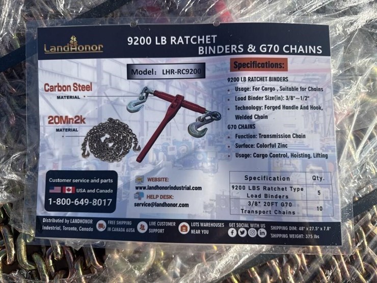 landhonor-3/8"-chain-&-binders-image-2