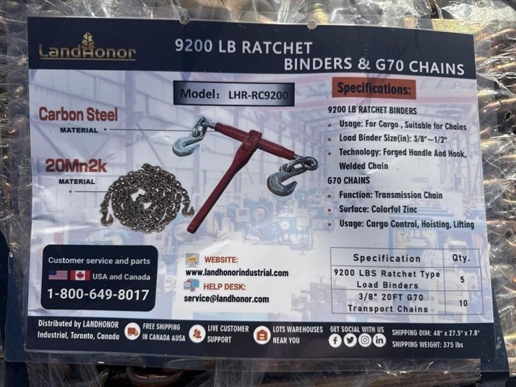 landhonor-3/8"-chain-&-binders-image-2
