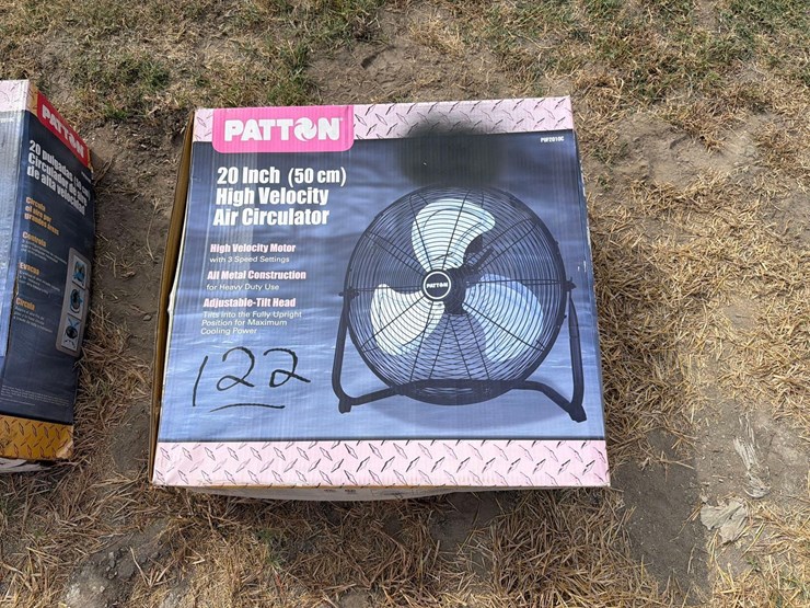 new-20"-high-velocity-fan---3-speed-,-adjustable-head-new-support-equipment-image-1