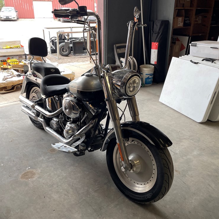 #509 • 2003 Harley Davidson Fatboy Motorcycle (Has Restored Salvage AZ Title)