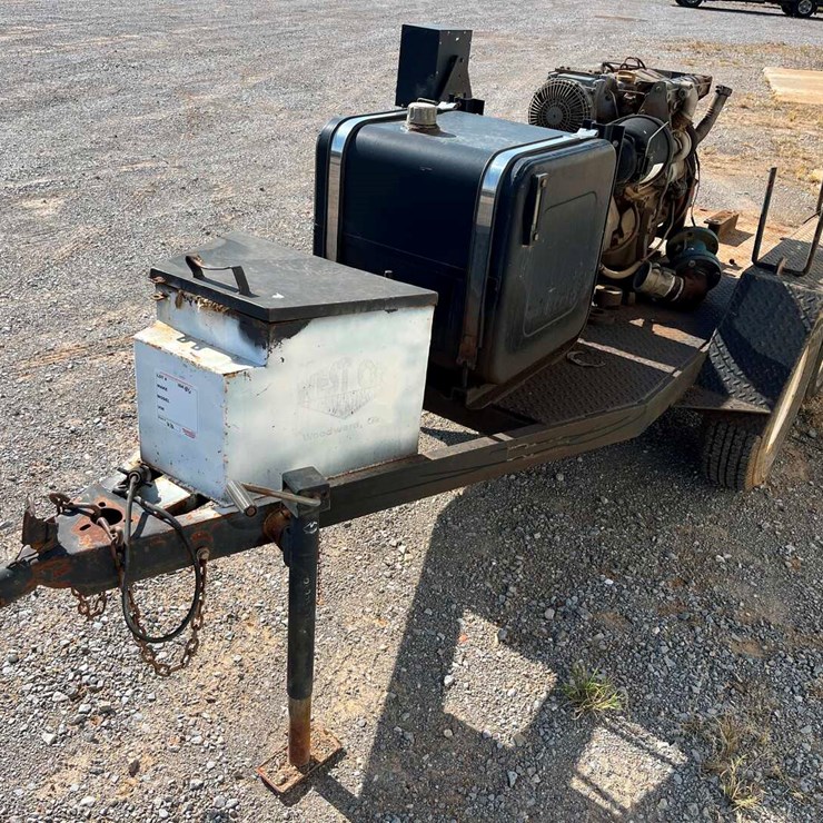 6 FOOT UTILITY TRAILER WITH MOTOR