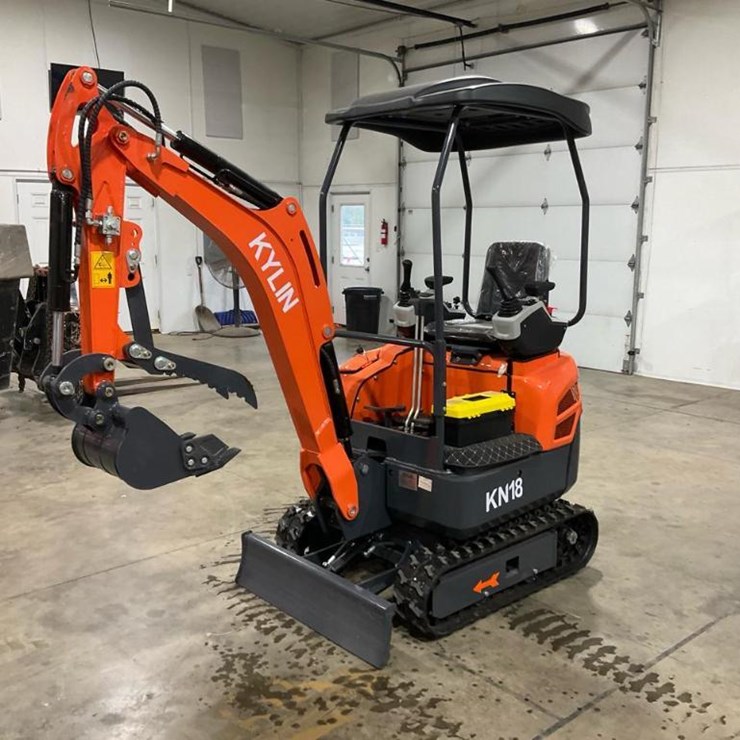 #1201 • Unused KN18 Mini Excavator