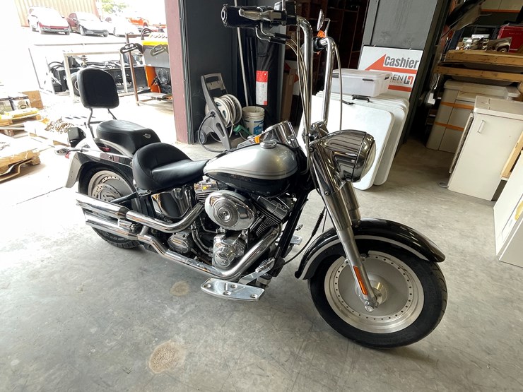 #509-•-2003-harley-davidson-fatboy-motorcycle-(has-restored-salvage-az-title)-image-2