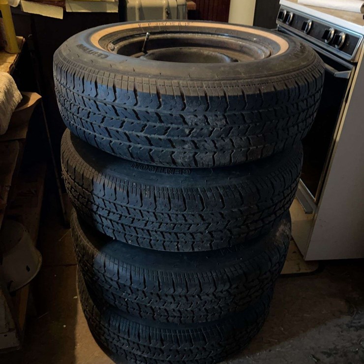 (4) Truck Tires