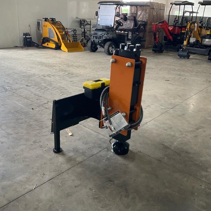 #1429 • Unused Wolverine Skid Steer Post Driver