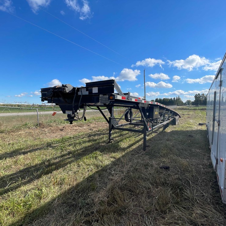 #606 • 2011 Kaufman Car Hauler Trailer (Has WI Title) (Reedsville, WI)